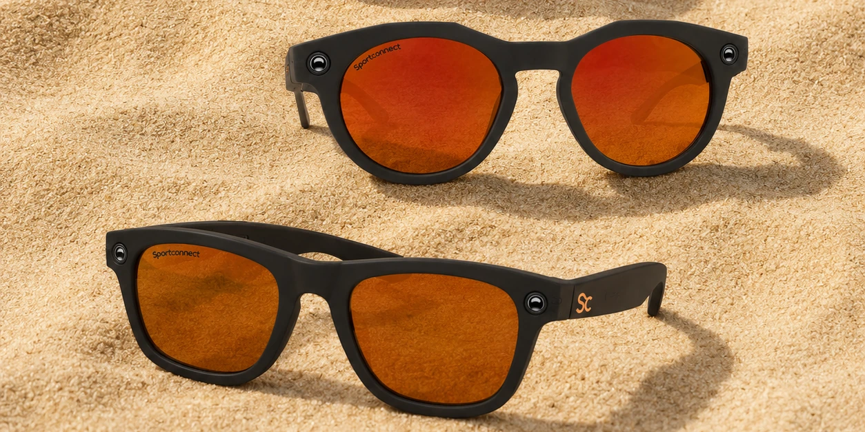 Lunettes connectées Sportconnect, disponibles chez La Lunetterie à Amiens